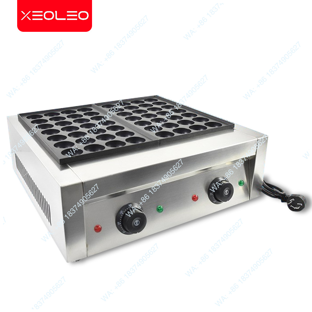 Takoyaki Grill Plate - 1pcs Commercial Takoyaki Machine 2000W Octopus