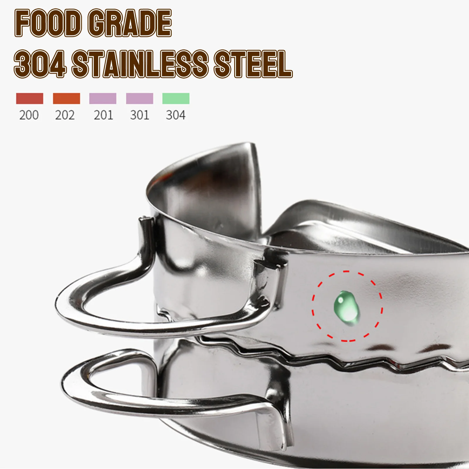Stainless Steel Dumpling Maker - Dumpling Press Set 评论和价格