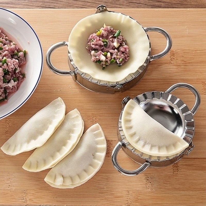 Steel Stainless Dumpling Maker - Dumpling Press Set 评论和价格