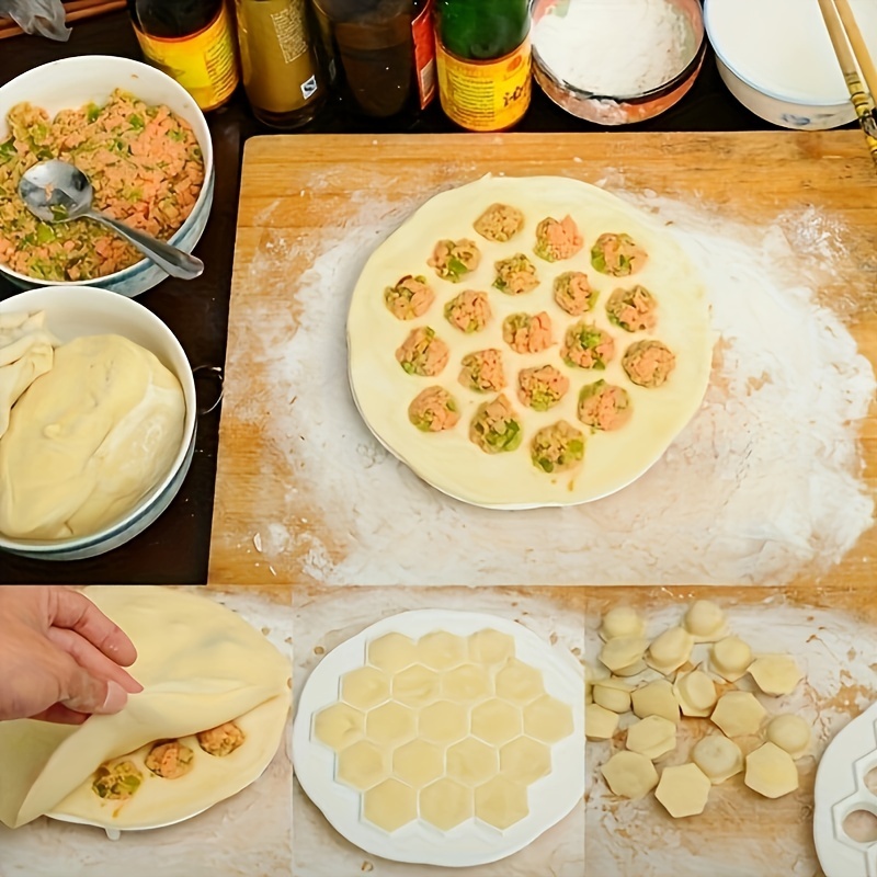 1pc- Simple Chinese Dumplings  - Dumpling Press Set 评论和价格