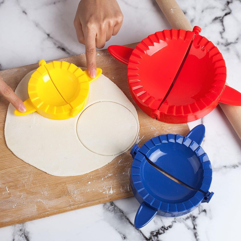 3-Piece Dough Press Set: Dumpl - Dumpling Press Set 评论和价格