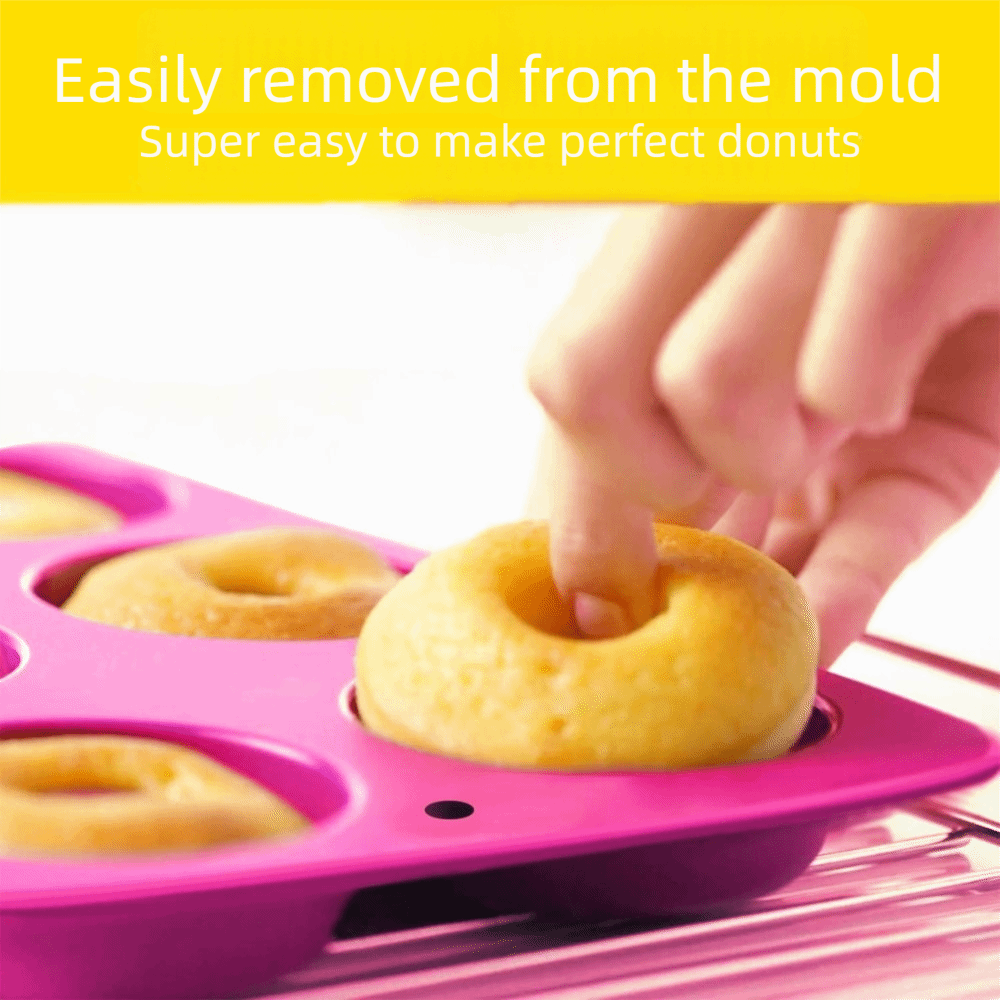 New Silicone Donut Mold Non-St - Donut Mold Silicone 评论和价格
