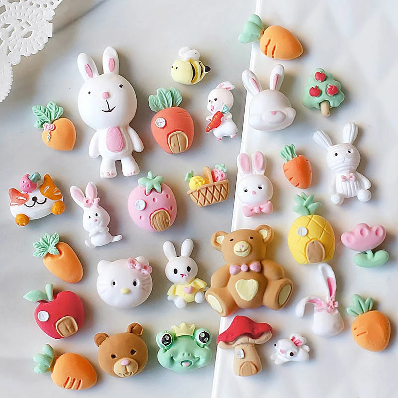 Cute Bunny Bear Carrot House S - Donut Mold Silicone 评论和价格