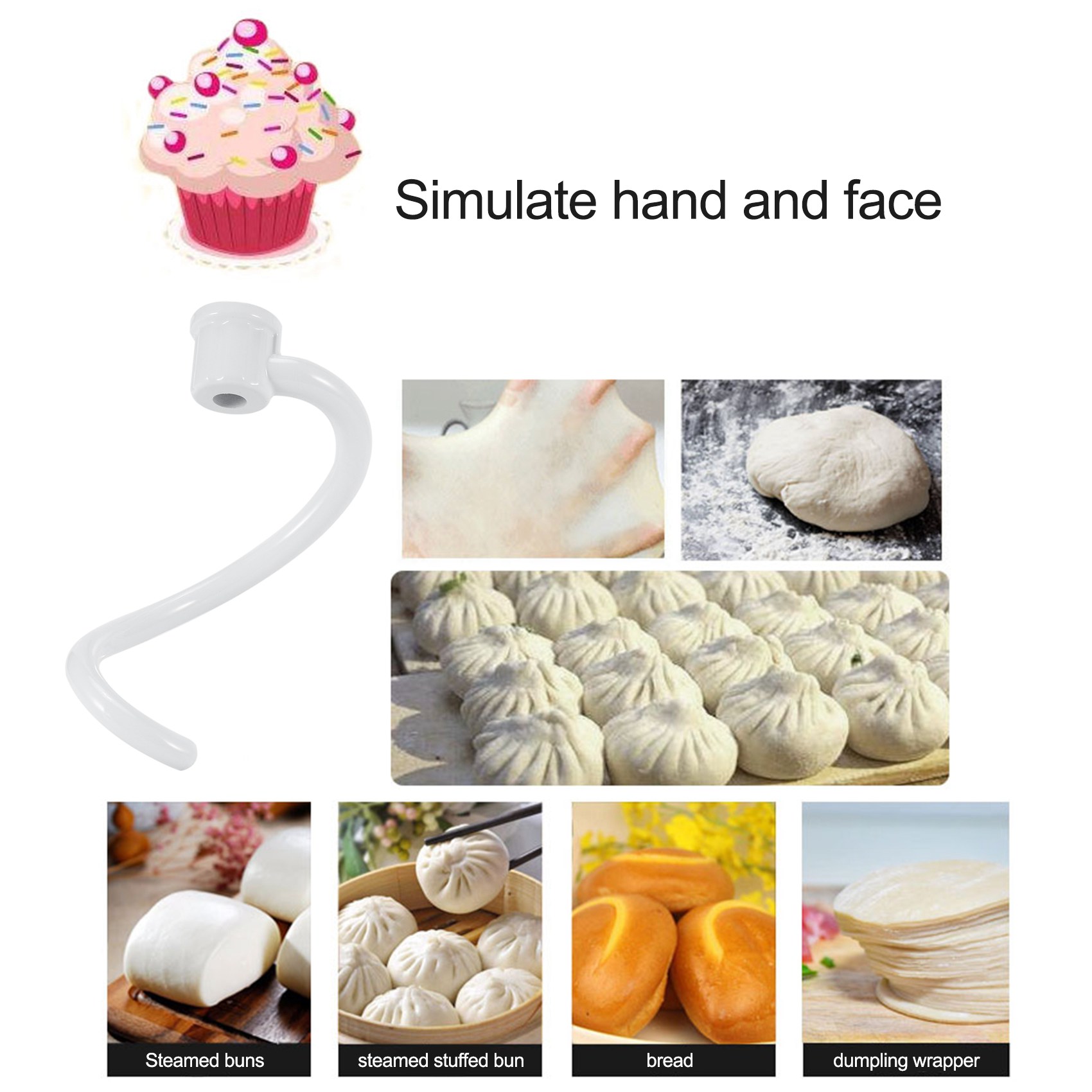 ABLD Spiral Dough Hook Replace - Kitchenaid Mixer Pro 600 评论和价格