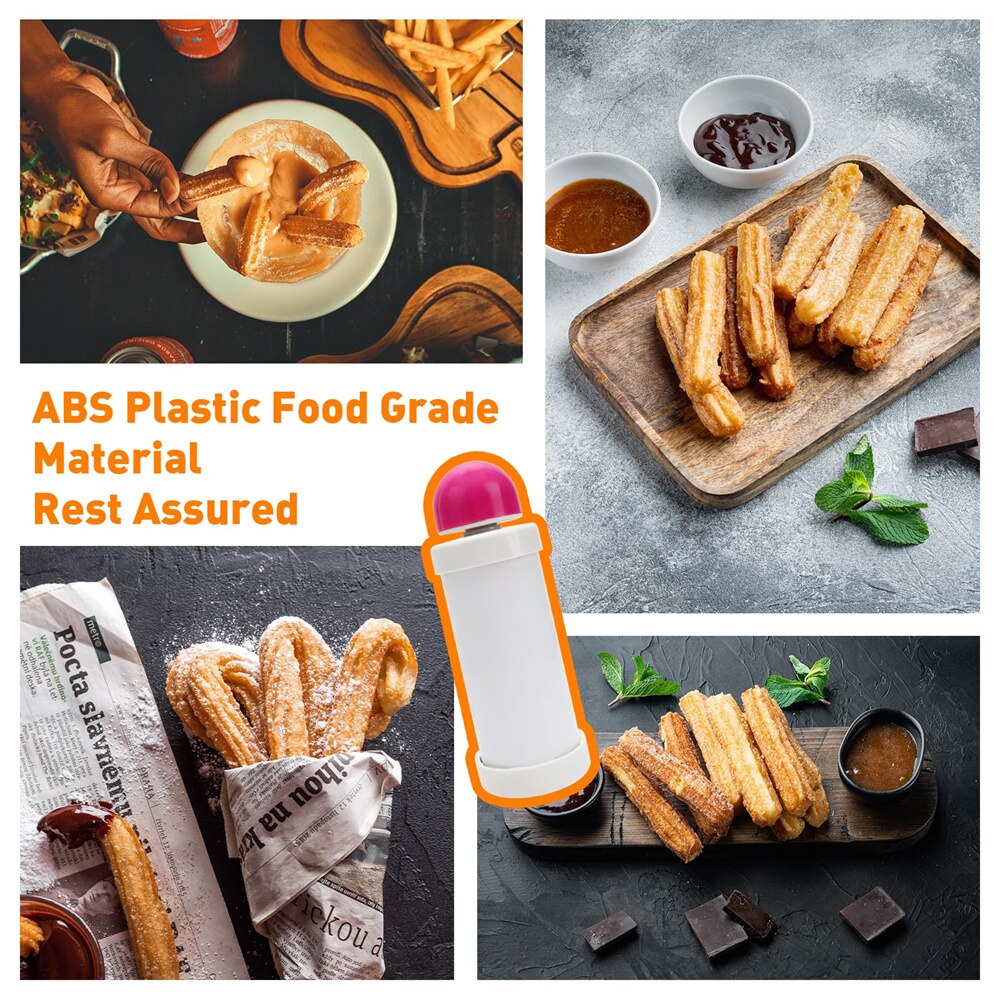 Plastic Churro Maker Kit Porta - Churros Maker Gun 评论和价格