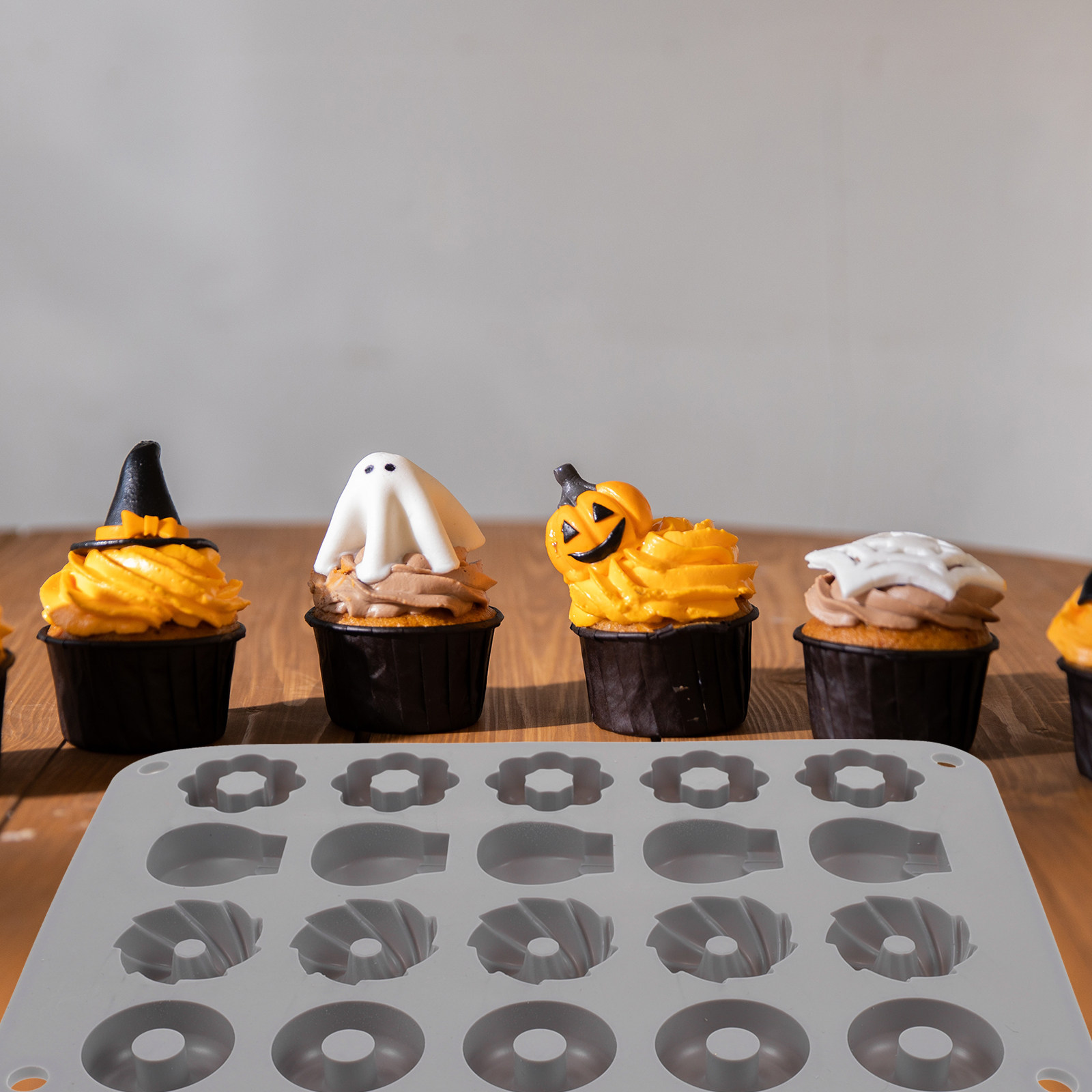 Mini Chocolate Donut Silicone  - Donut Mold Silicone 评论和价格